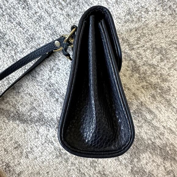 Dooney & Bourke  Rare Vintage Navy Leather Mini Crossbody Bag - Picture 7 of 15